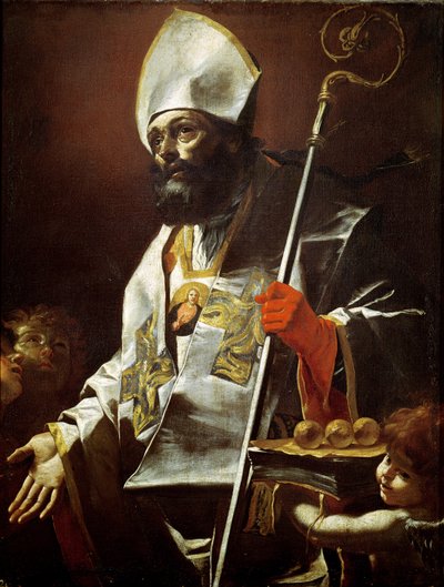 St. Nicholas of Bari by Mattia Preti